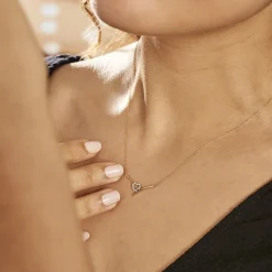 Collier Ilsabe Or Jaune Diamant