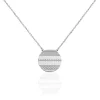 Collier Inca Argent Blanc