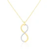 Collier Infino Or Jaune Diamant