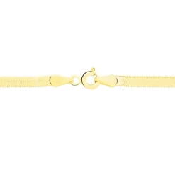 Collier Ivria Maille Heringbone Or Jaune