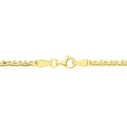 Collier Ivy Maille Haricot Or Jaune