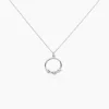 Collier Izamal Argent Blanc Oxyde De Zirconium