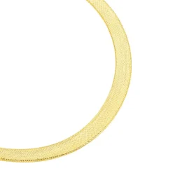 Collier Izaro Maille Flex Or Jaune