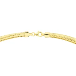 Collier Izaro Maille Flex Or Jaune