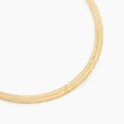 Collier Izaro Maille Flex Or Jaune