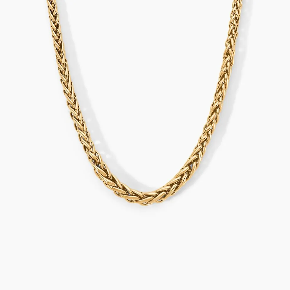 Collier Jany Danilo Maille Palmier Or Jaune