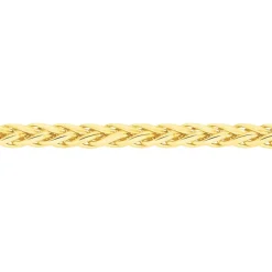 Collier Jany Maille Palmier Or Jaune