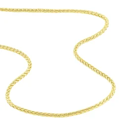 Collier Jany Maille Palmier Or Jaune