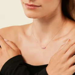 Collier Jardin Secret Or Jaune Améthyste