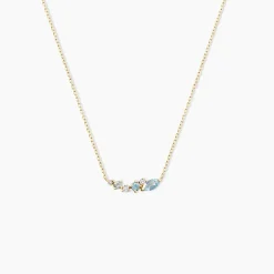 Collier Jardin Secret Or Jaune Topaze