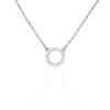 Collier Jaya Argent Blanc Oxyde De Zirconium