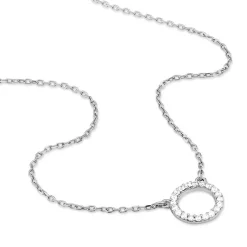 Collier Jaya Argent Blanc Oxyde De Zirconium