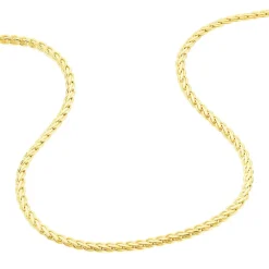 Collier Jayna Maille Palmier Or Jaune