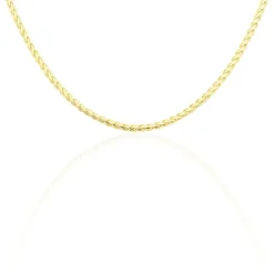 Collier Jayna Maille Palmier Or Jaune
