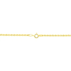 Collier Jerry Maille Corde Or Jaune