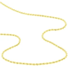 Collier Jerry Maille Corde Or Jaune