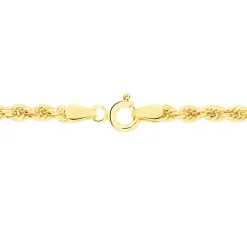 Collier Jerry Maille Corde Or Jaune