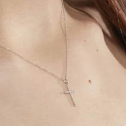 Collier Jezabel Or Blanc Diamant