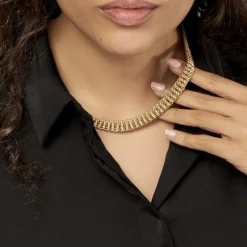 Collier Jimmy Maille Americaine Chute Or Jaune