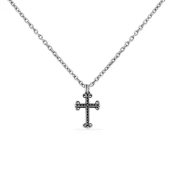 Collier Jodoc Acier Blanc