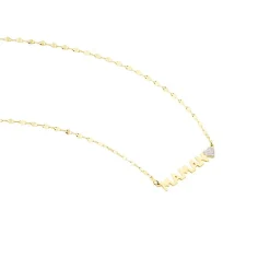 Collier Joop Or Jaune