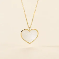 Collier Josine Or Jaune Nacre