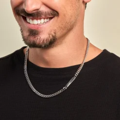 Collier Jourdan Olympe Acier Blanc