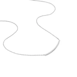 Collier Judith Argent Blanc Oxyde De Zirconium
