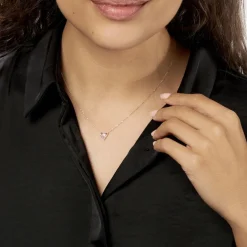 Collier Juliete Or Jaune Amethyste