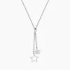 Collier Juliette Argent Blanc