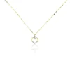 Collier Kalliope Jaune Diamant Blanc