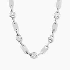 Collier Kobe Acier Blanc