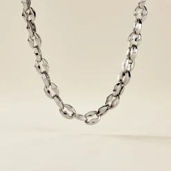 Collier Kresten Acier Argenté