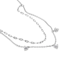 Collier Laetita Argent Oxyde