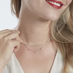 Collier Laetita Argent Oxyde