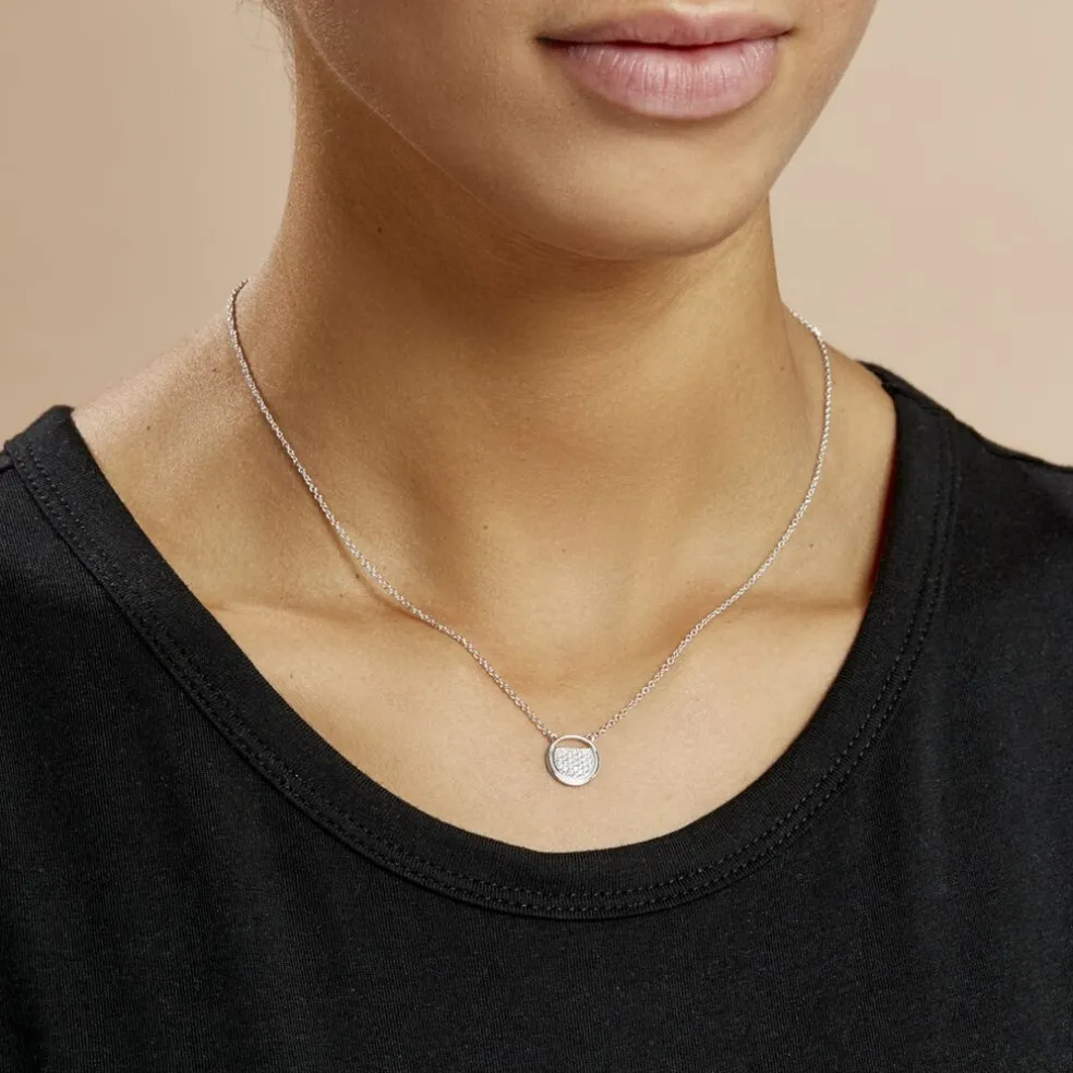Collier Laetizia Clara Argent Blanc Oxyde De Zirconium