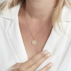 Collier Laurina Plaqué Or Jaune Oxyde De Zirconium