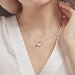 Collier Laury Argent Blanc Perle De Culture Et Oxyde De Zirconium