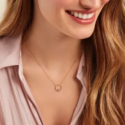 Collier Leafora Or Jaune