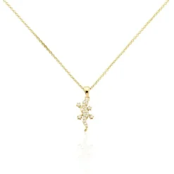 Collier Lehar Plaqué Or Oxyde