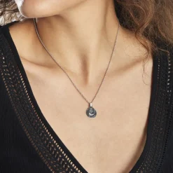 Collier Leonel Argent Oxydes De Zirconium