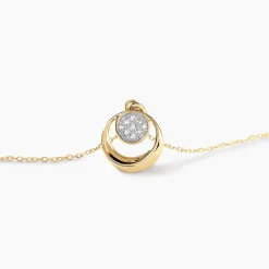 Collier Liana Or Jaune Diamant