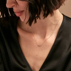 Collier Like A Virgin Or Jaune Oxyde De Zirconium