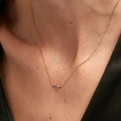 Collier Like A Virgin Or Jaune Oxyde De Zirconium