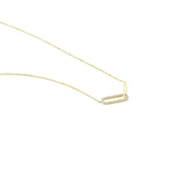 Collier Link Or Jaune