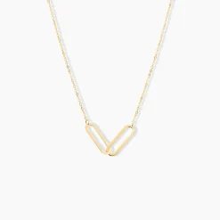 Collier Link Or Jaune
