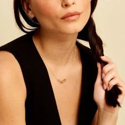 Collier Link Or Jaune