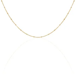 Collier Liza Plaqué Or Jaune