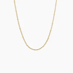 Collier Liza Plaqué Or Jaune