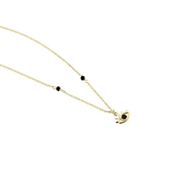 Collier Look At Me Or Jaune Oxyde De Zirconium Spinelle